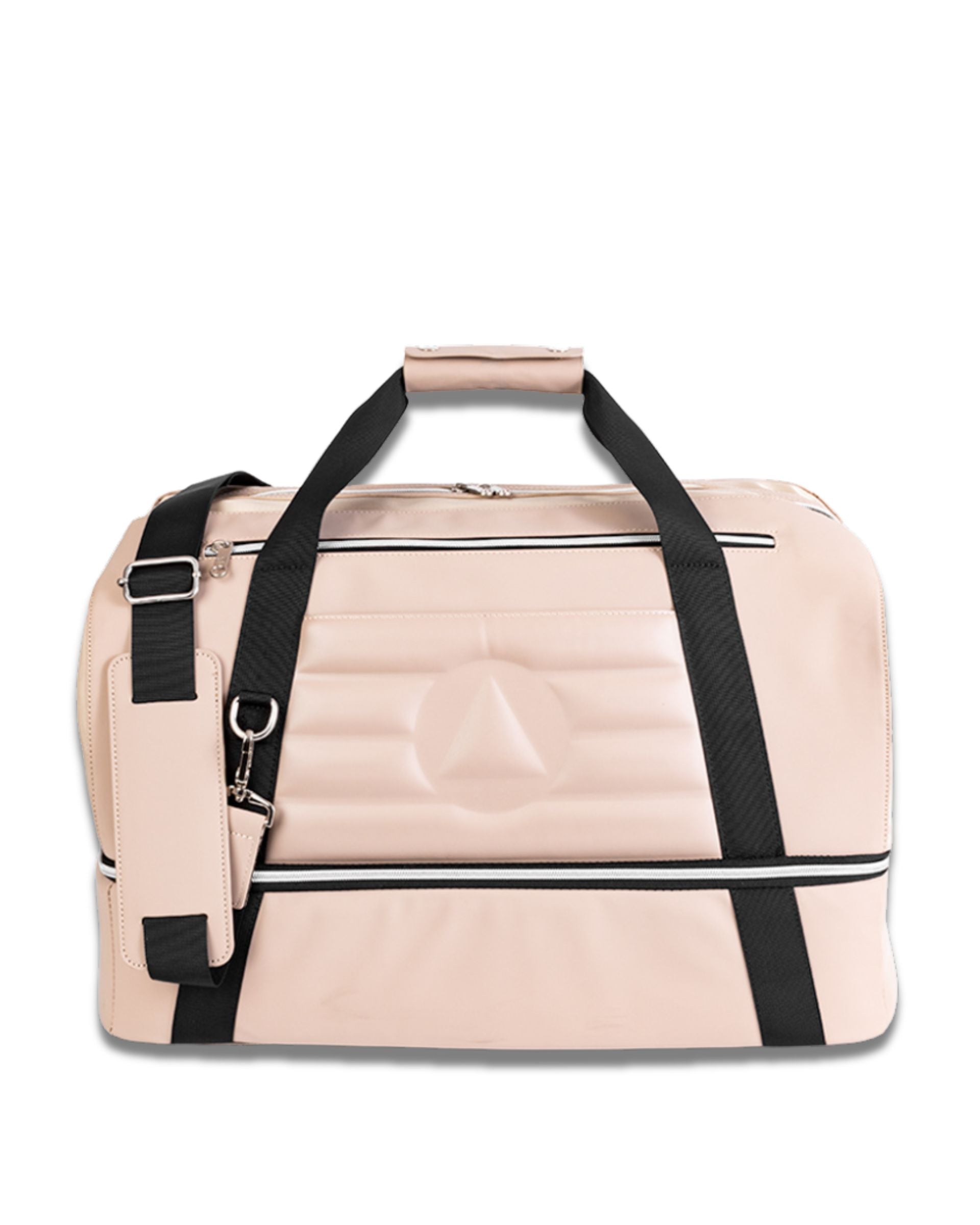 #color_moonlight dust Bolsa de viaje STRAHYD duffle bag moonlight dust sobre superficie clara