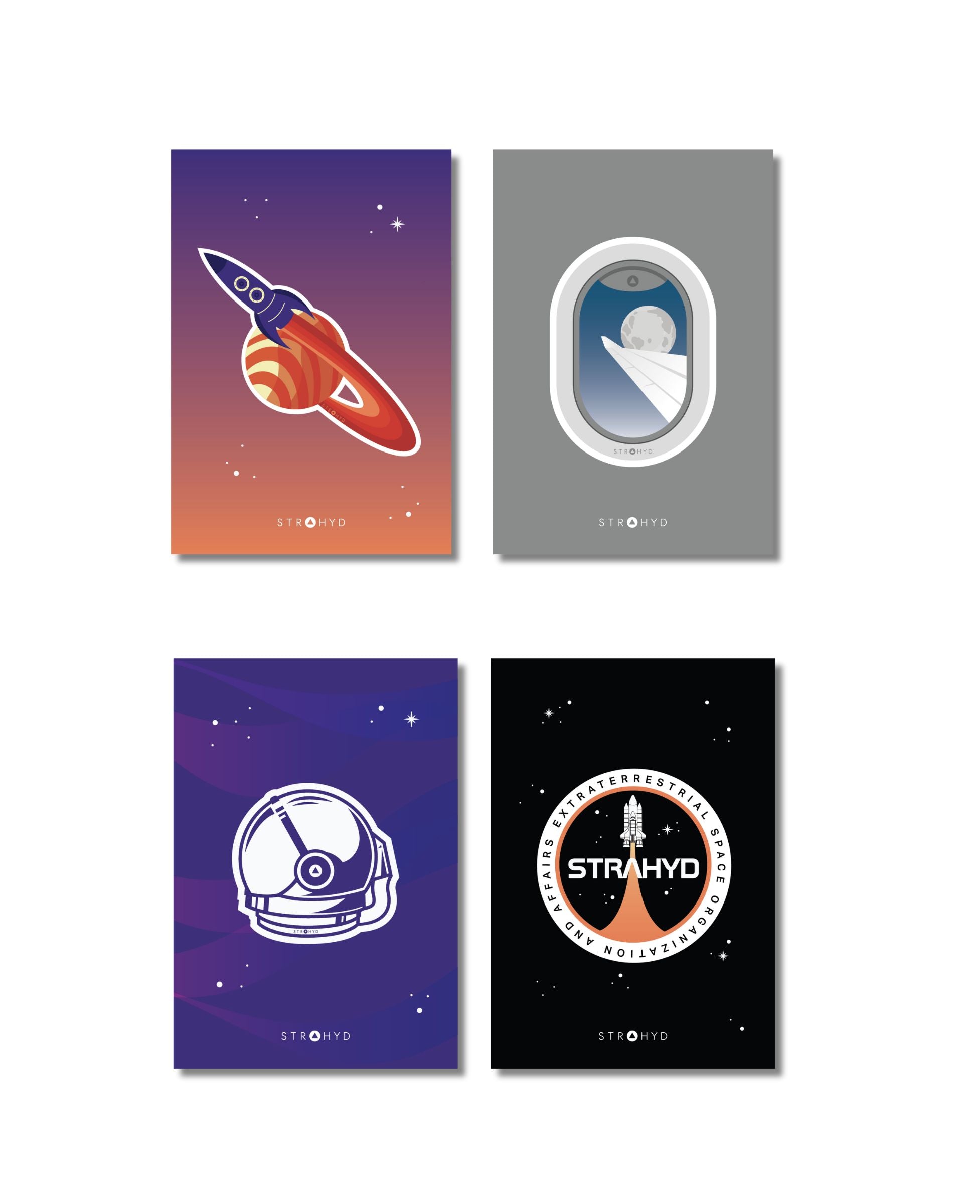 Juego de Stickers Pegatinas Strahyd