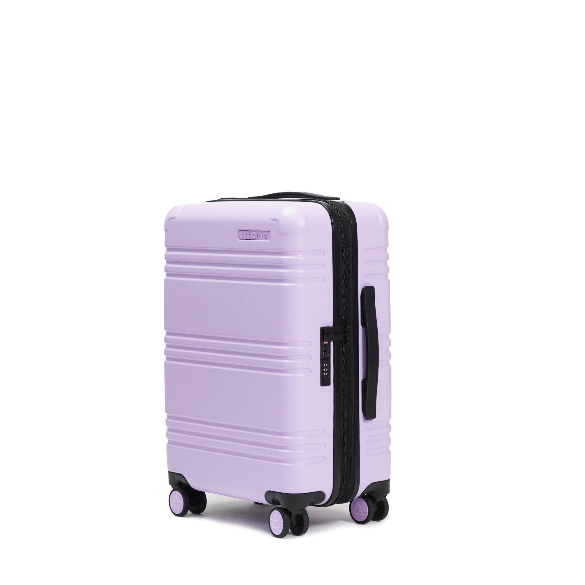 maleta carry on de cabina color lila expansion