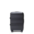 maleta carry on de cabina color negro expansion