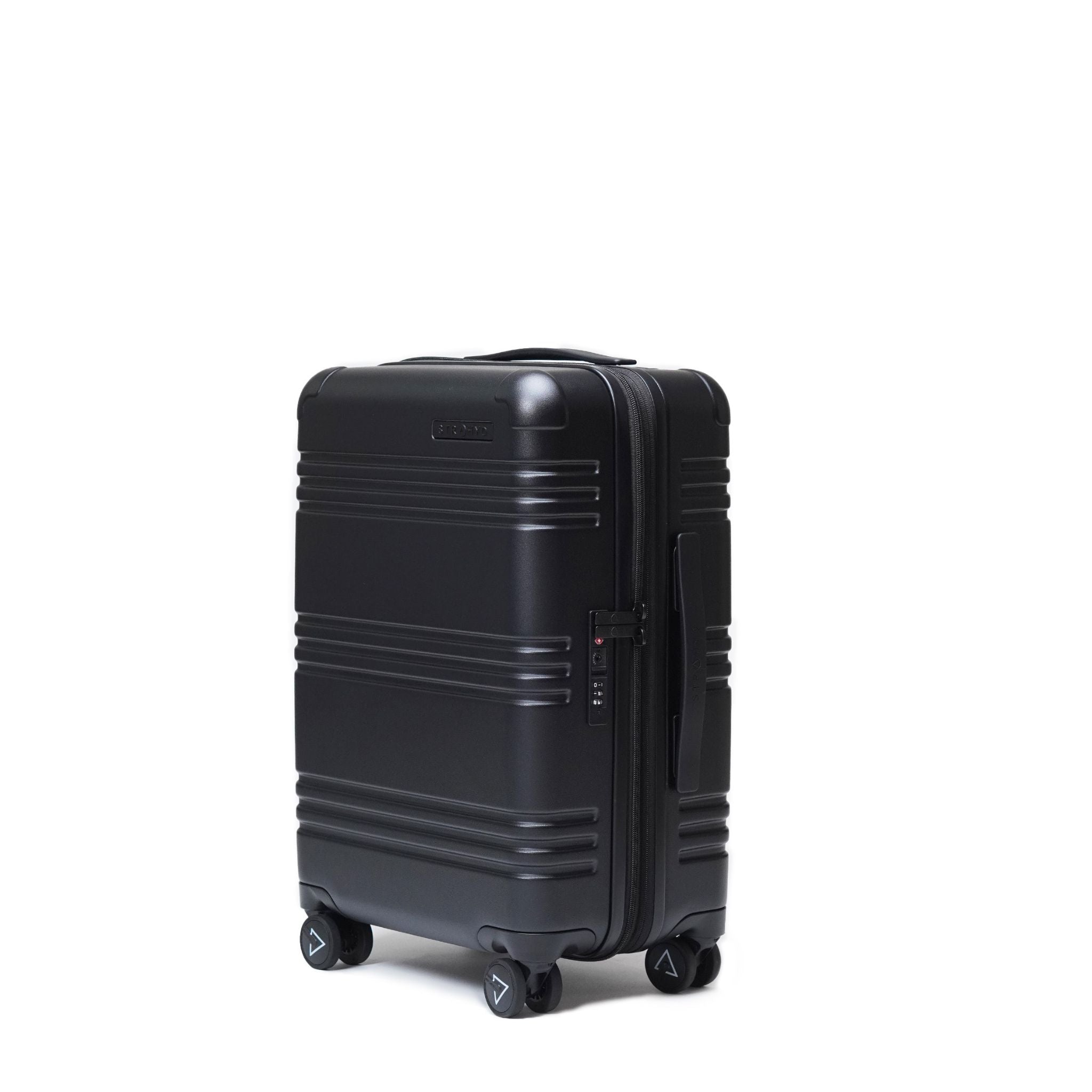 maleta carry on de cabina color negro expansion