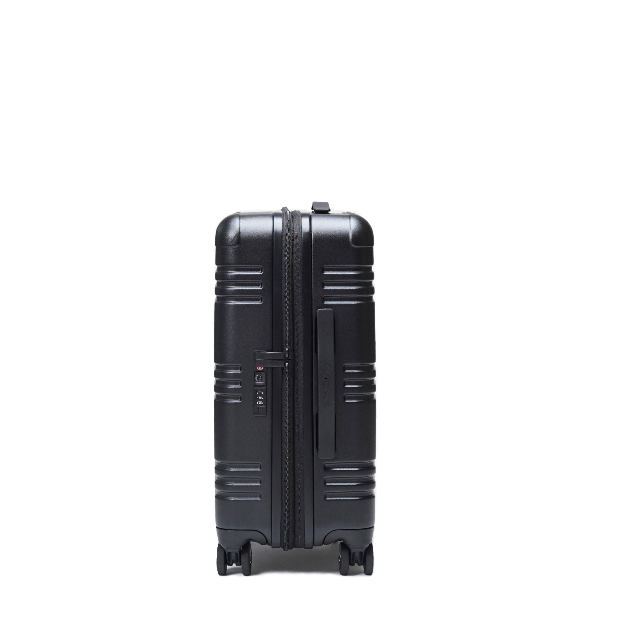 maleta carry on de cabina color negro expansion