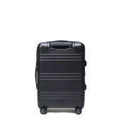 maleta carry on de cabina color negro expansion
