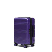maleta carry on de cabina color morado expansion