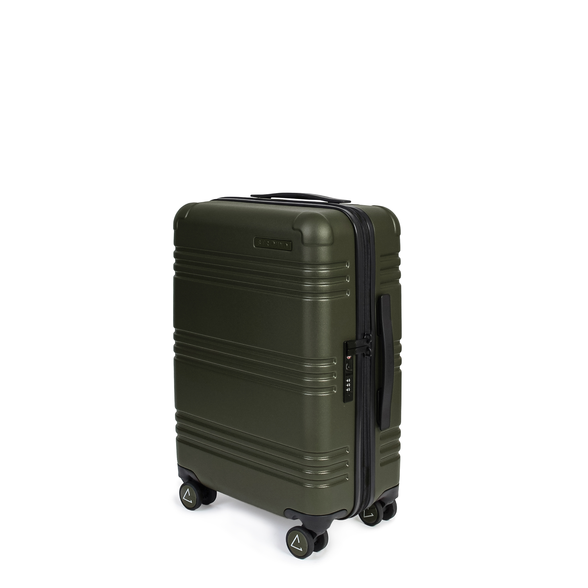 Maleta Carry On de cabina color verde expansion