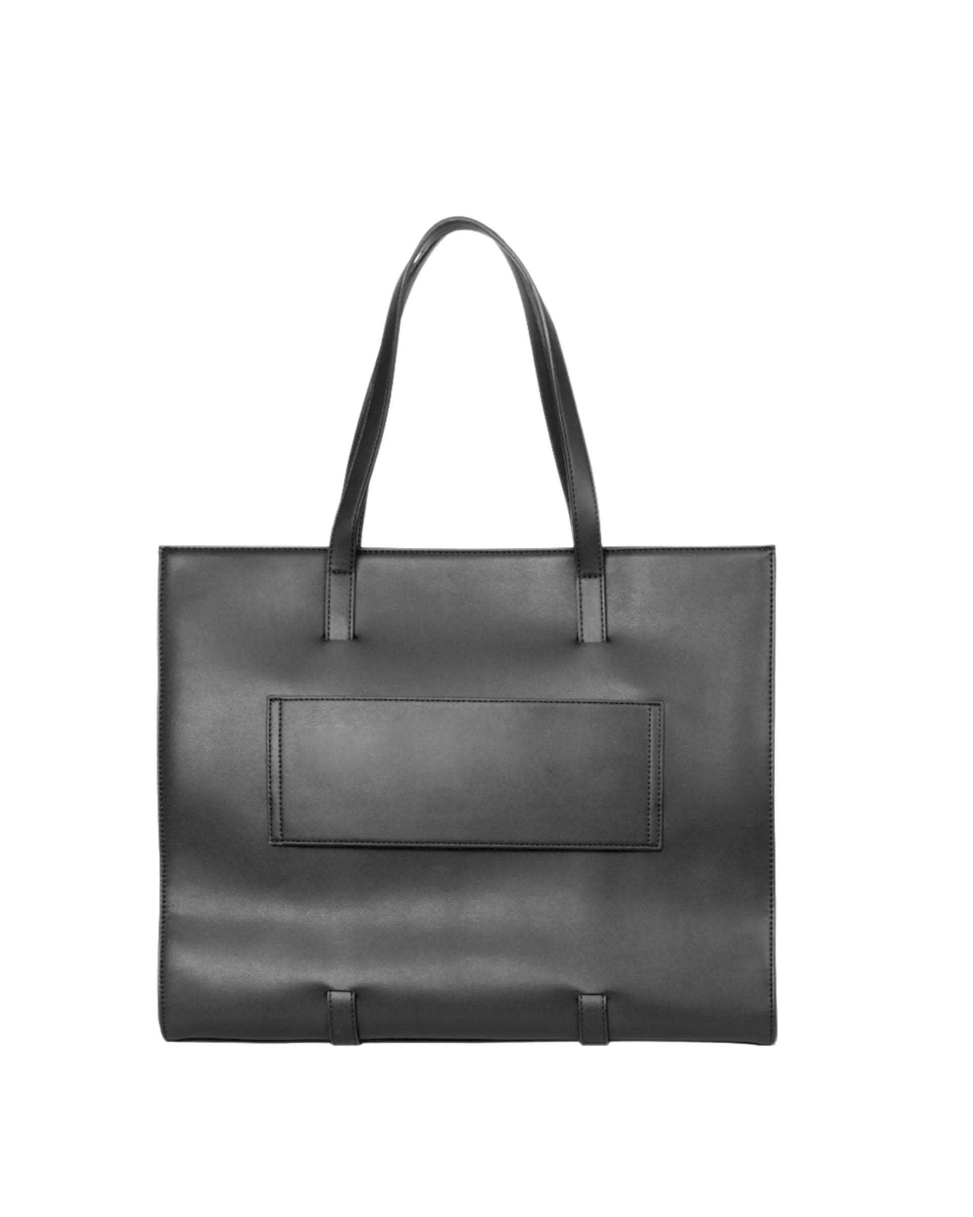 #color_black matte Tote bag de viaje STRAHYD color [black matte] sobre fondo neutro
