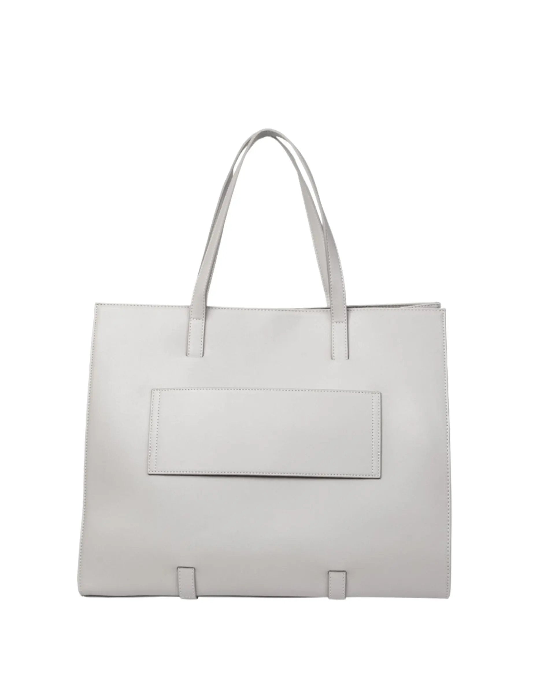 #color_soft nude Tote bag de viaje STRAHYD color [moonlight dust] sobre fondo neutro